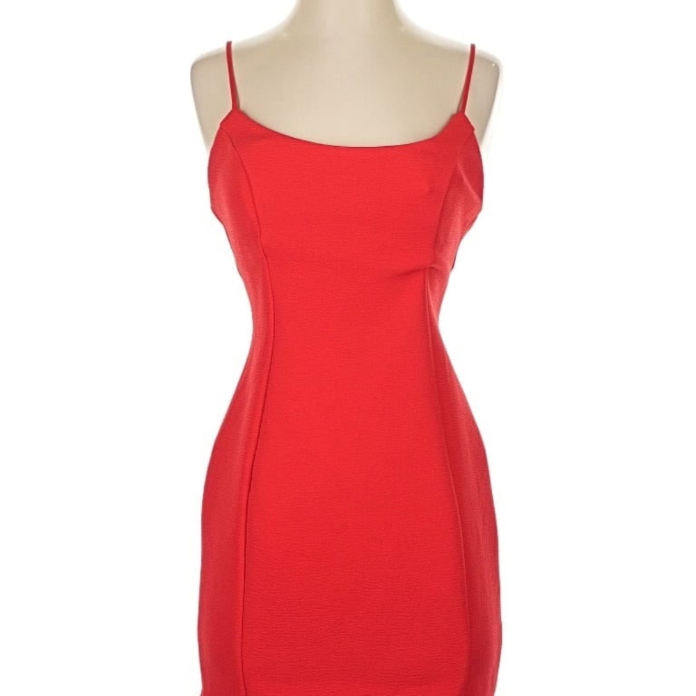 NWT Lulu's Vibrant Red Mini Dress​